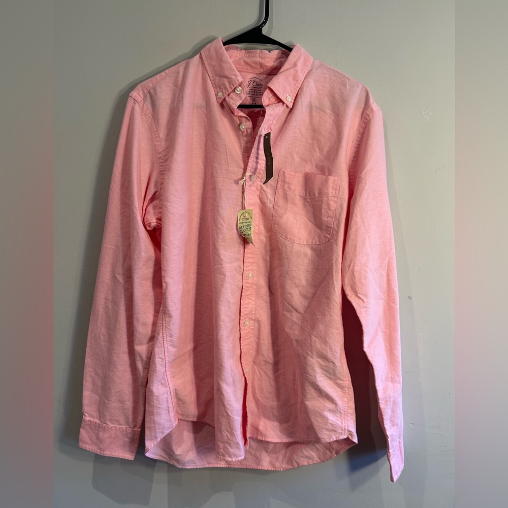 NWT Men’s Long Sleeve Button Down - JCREW - Size M
